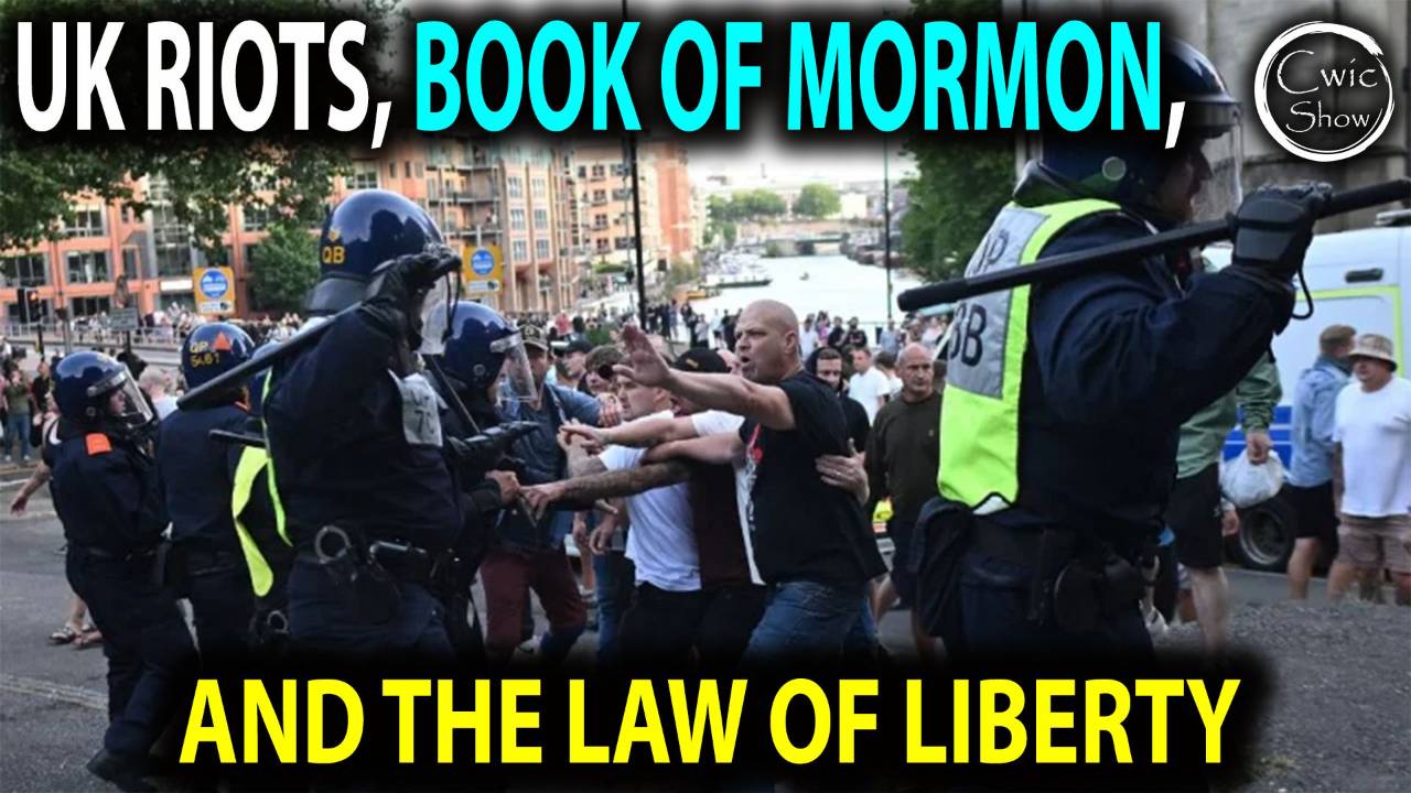Idos Riot Book UK Riots, Book of Mormon, And The Law Of Liberty