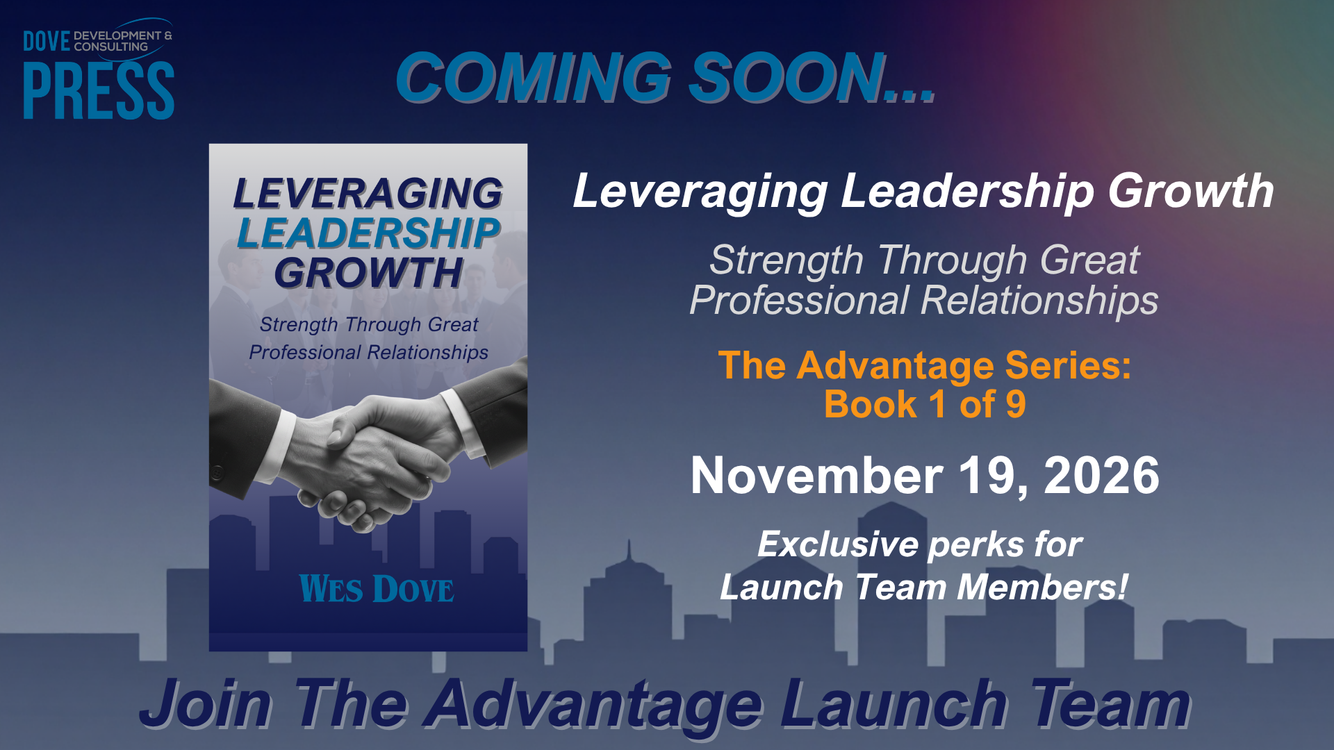 Save the date — Leading at the Next Level