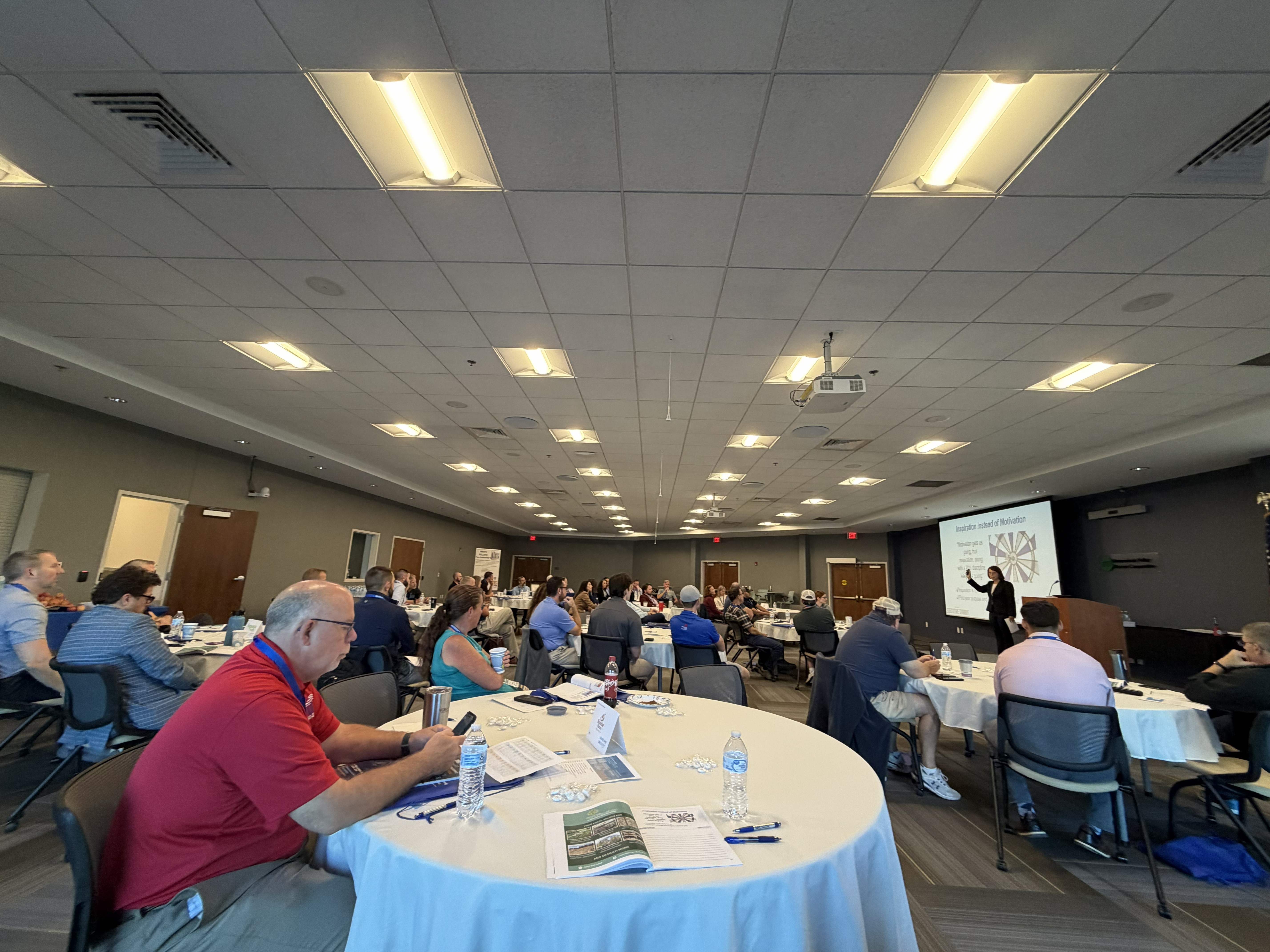 Cindy Dove presenting at SVEC