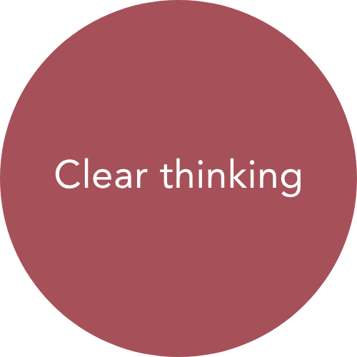 Clear thinking