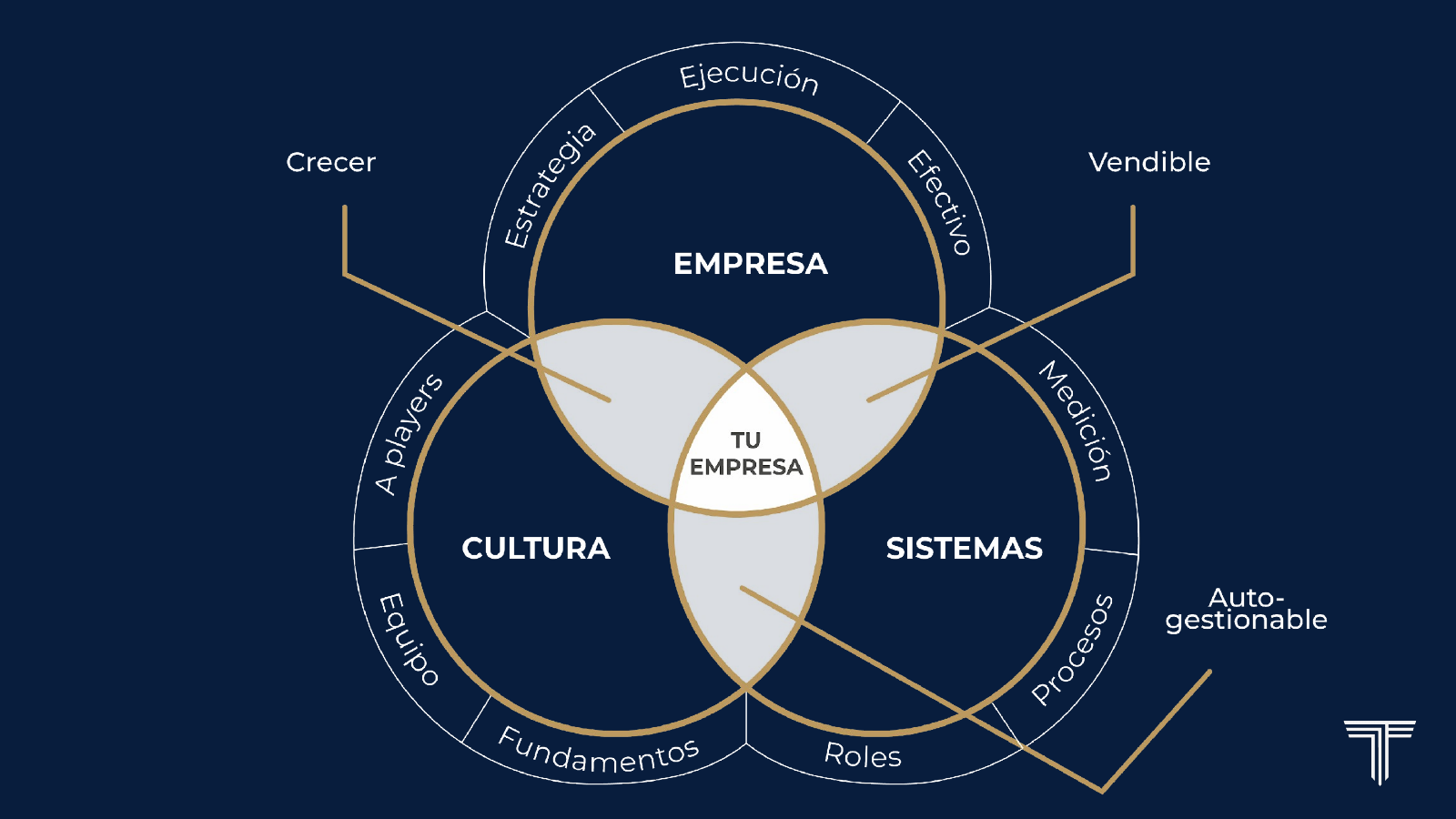 Modelo TITANES: empresa, cultura y sistemas