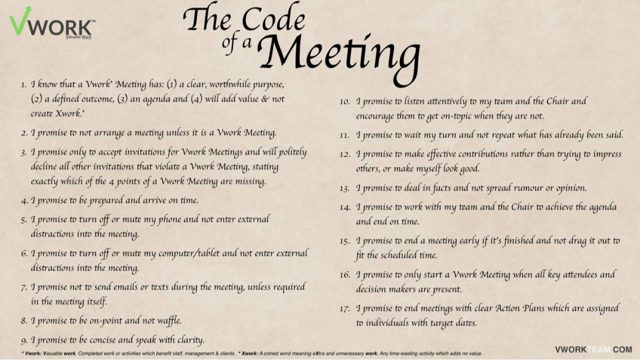 Code of a Meeting Opt-In