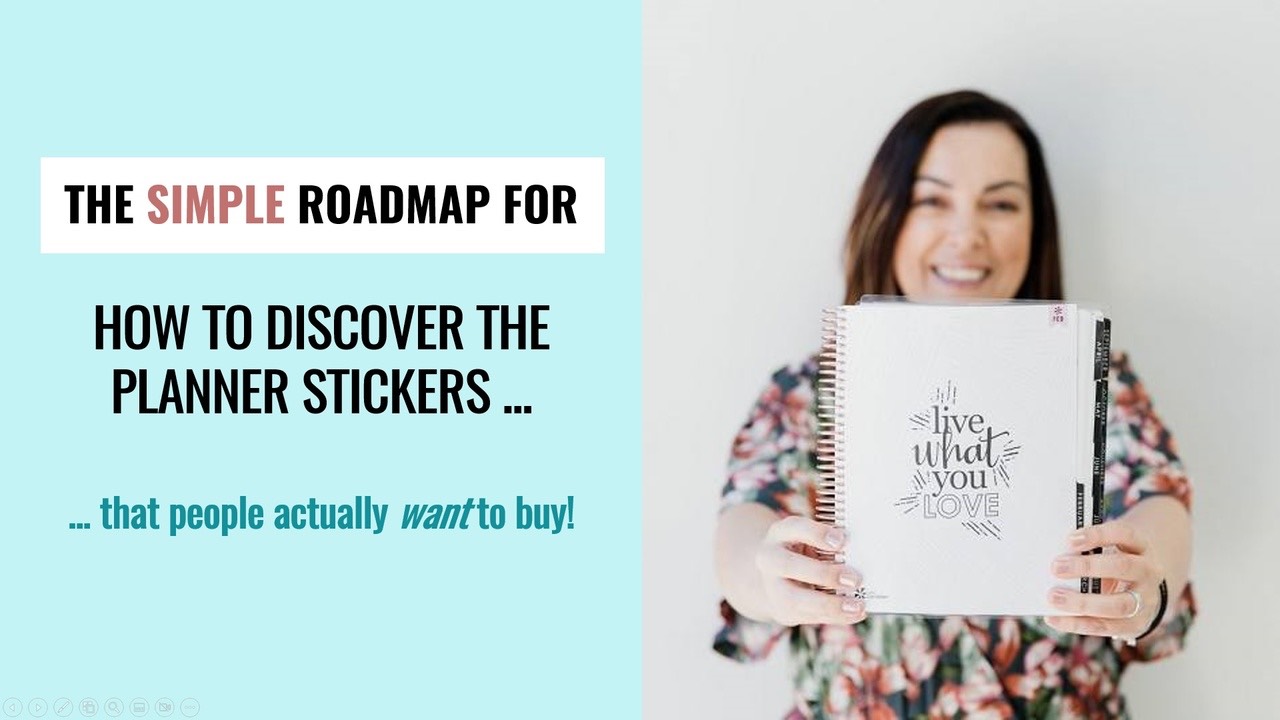 FREE CLASS Creating Stickers That Sell!