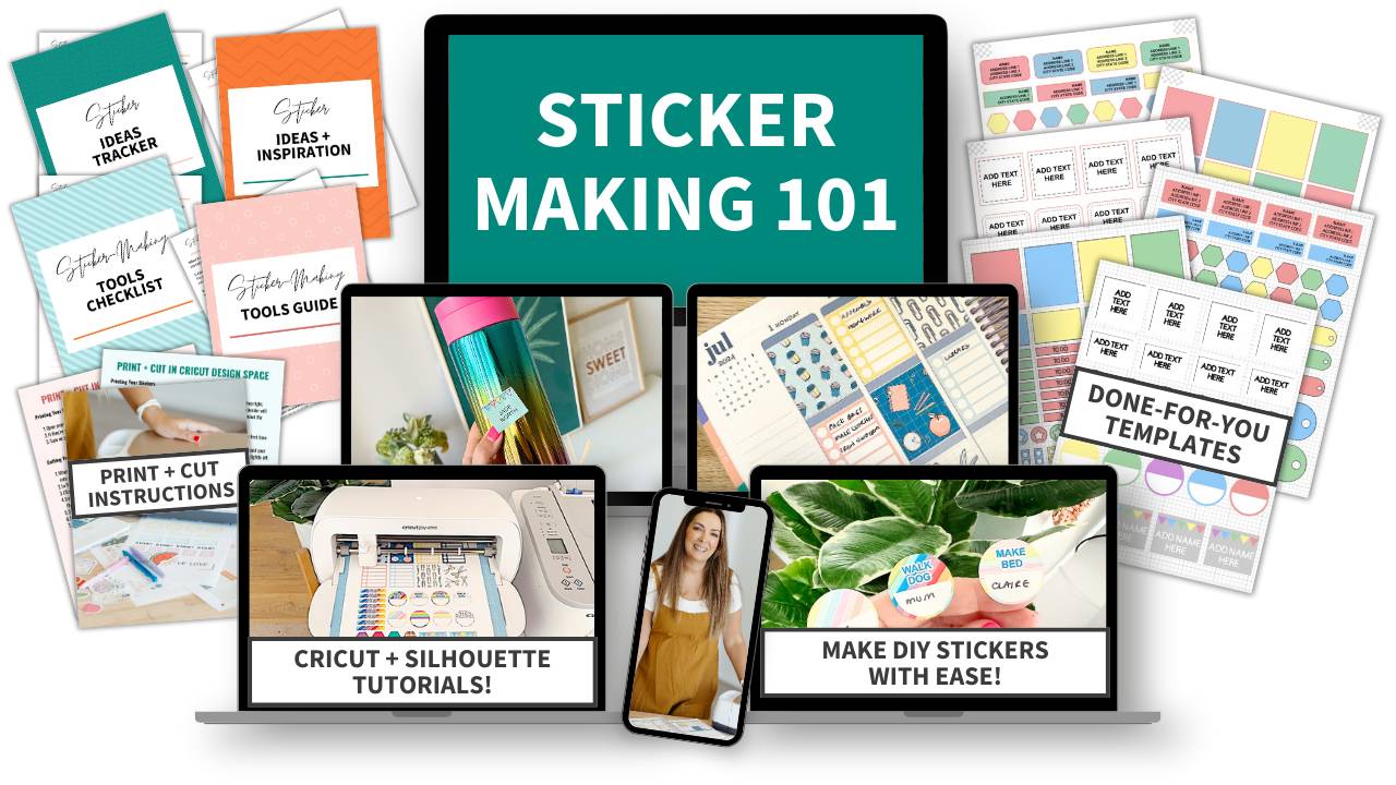 Make Your Own Stickers with the Sticker Making 101!