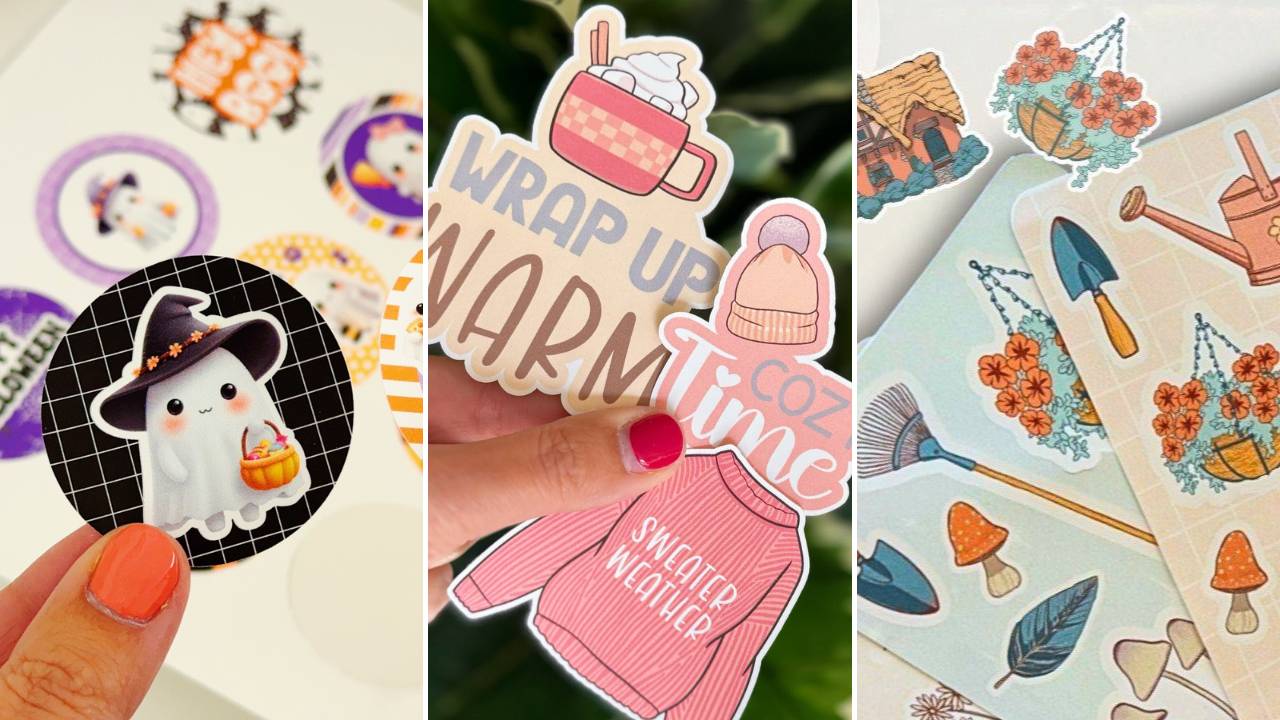 Blog Sticker Ideas 25 Creative Fall Sticker Making Ideas to Try This Season