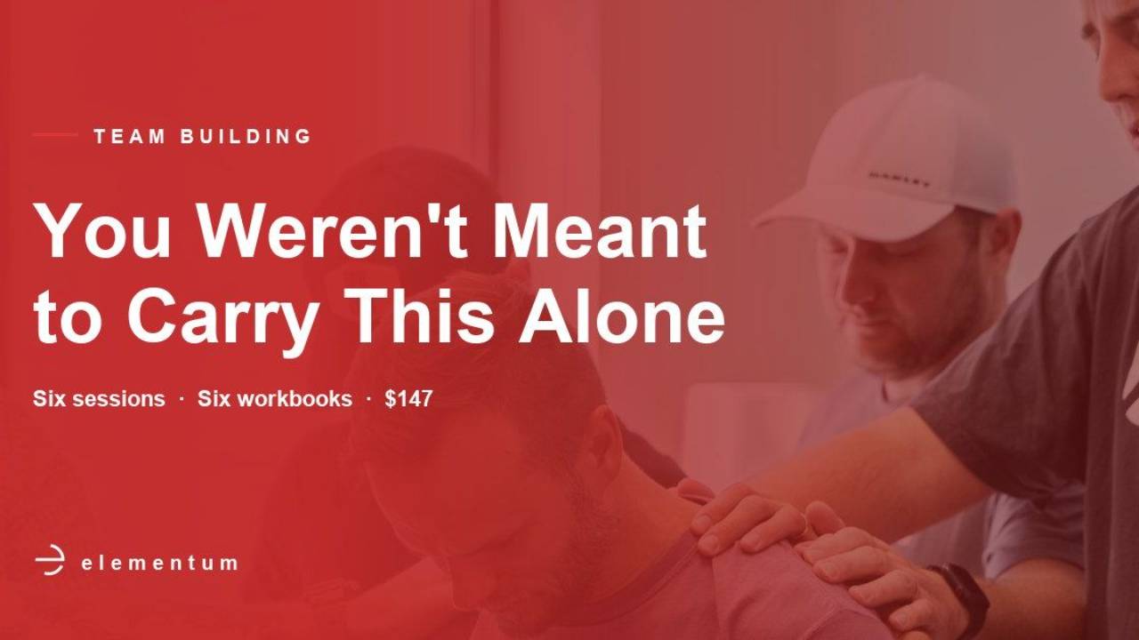 Team Building — You Weren't Meant to Carry This Alone