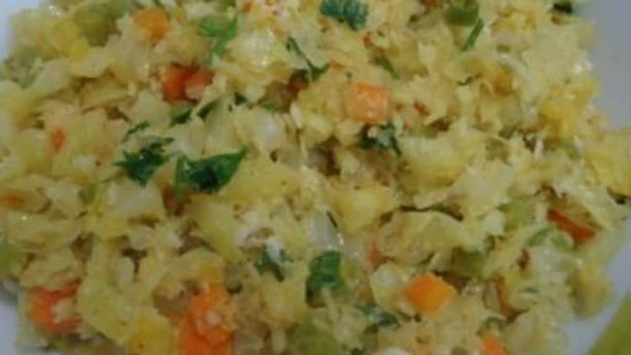 Cabbage sabji Oil free