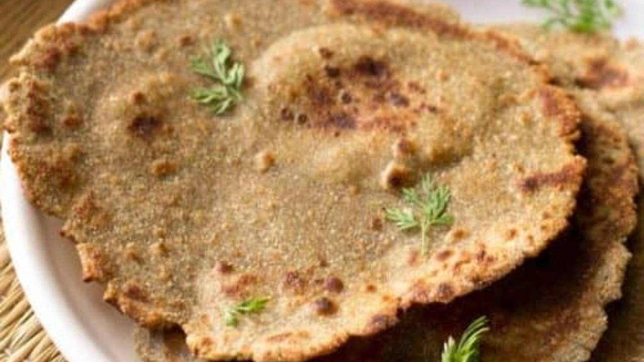 Bajra Roti - gluten free dinner option