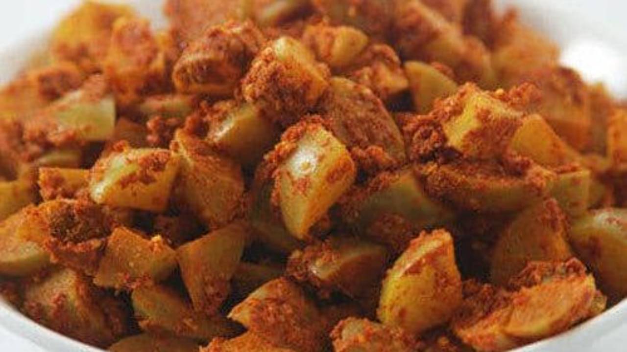 Homemade Amla Achaar oilfree