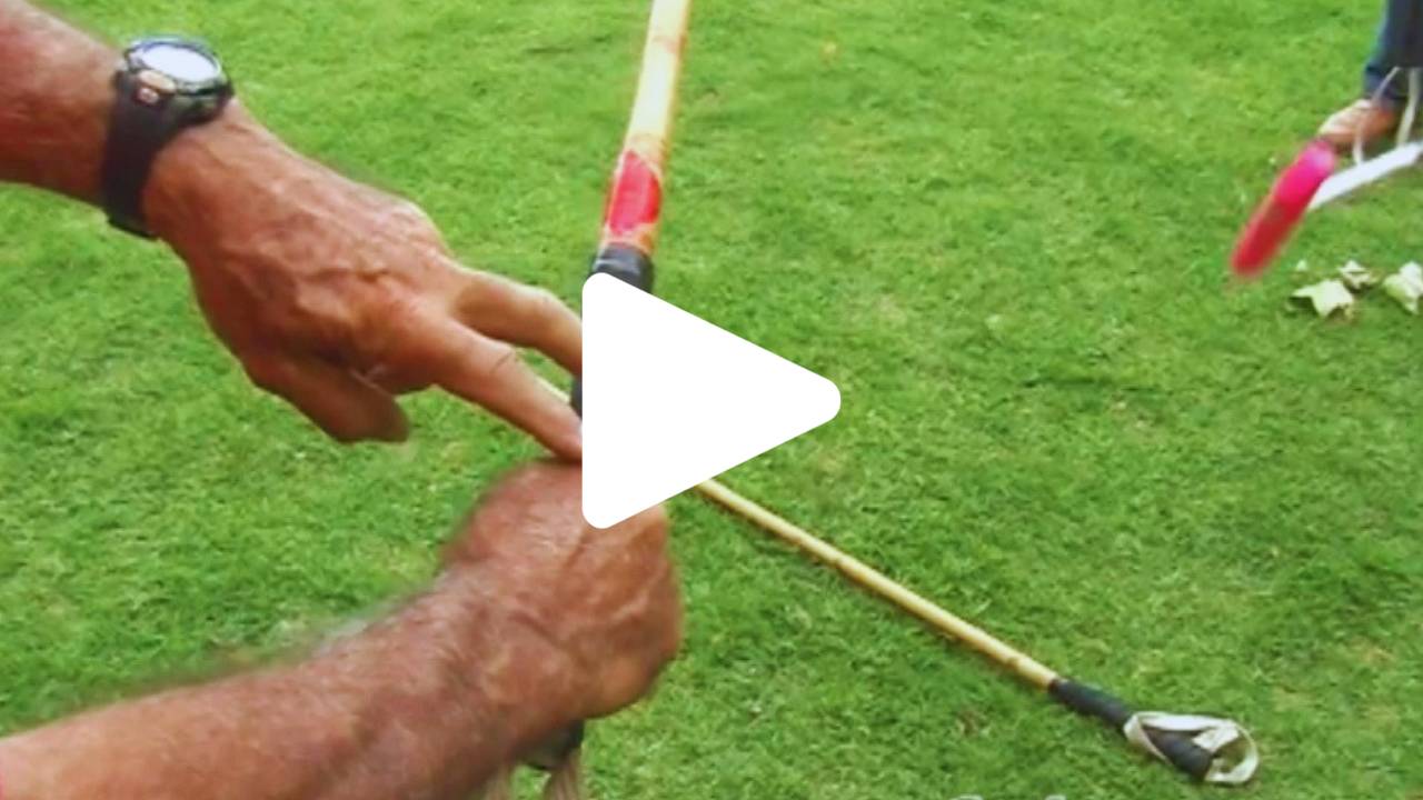 WATCH How to Hold a Polo Mallet & the Basic Polo Swing Technique