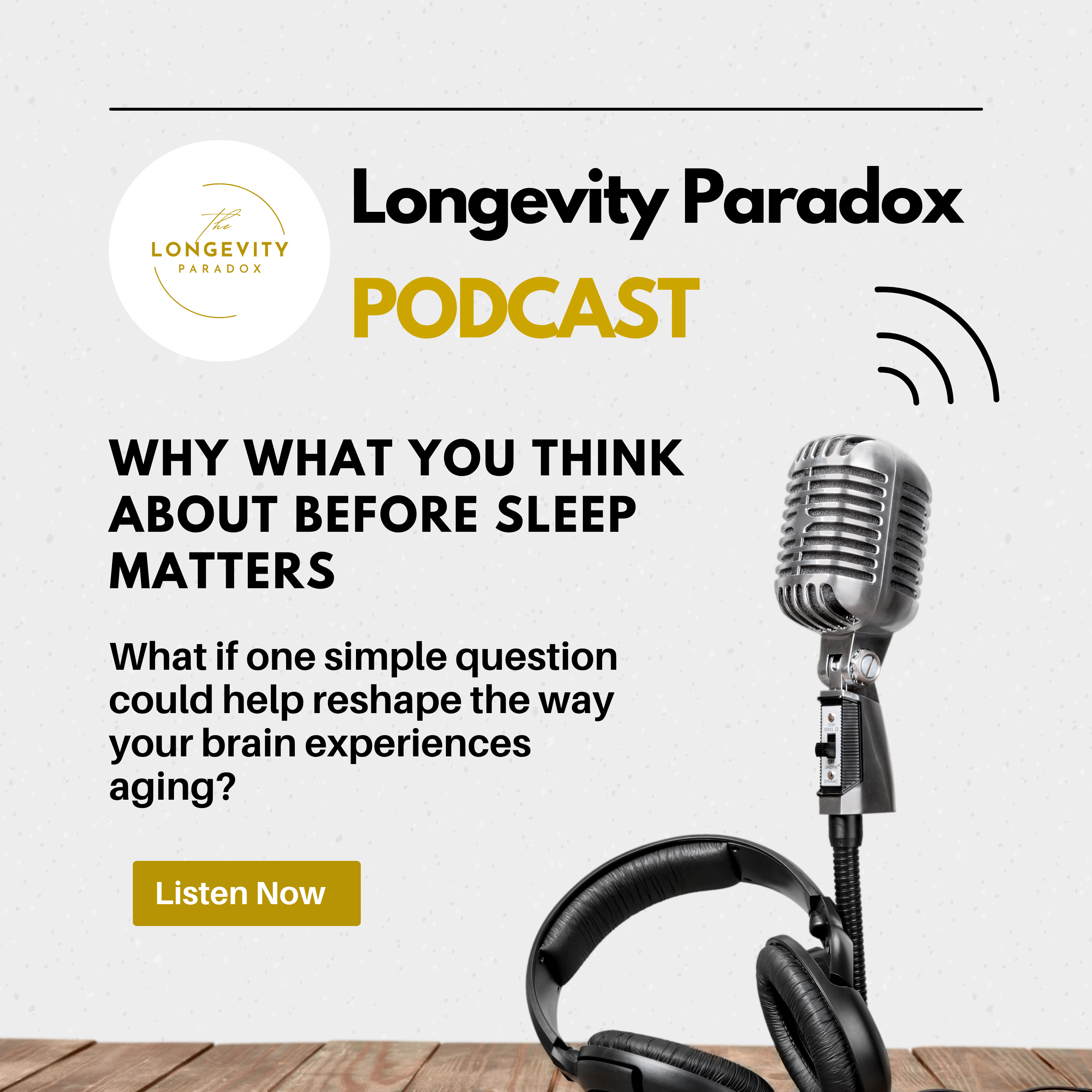 Why What You Think About Before Sleep Matters episode artwork