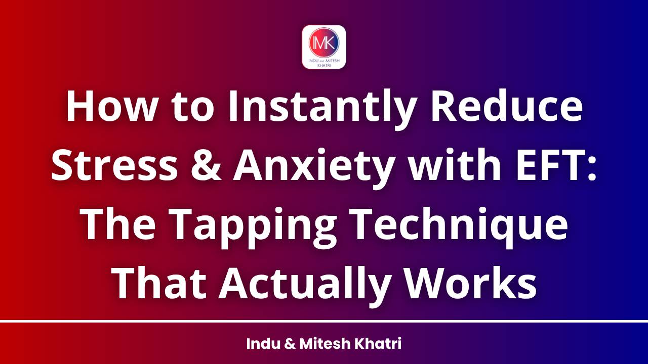Reduce Stress Instantly with EFT Tapping Technique 🧘‍♀️