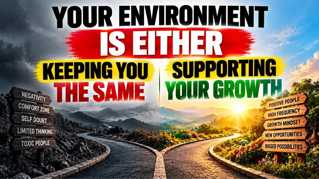 🌱 Your Environment Shapes Who You Become: Stop Waiting for the Right People!