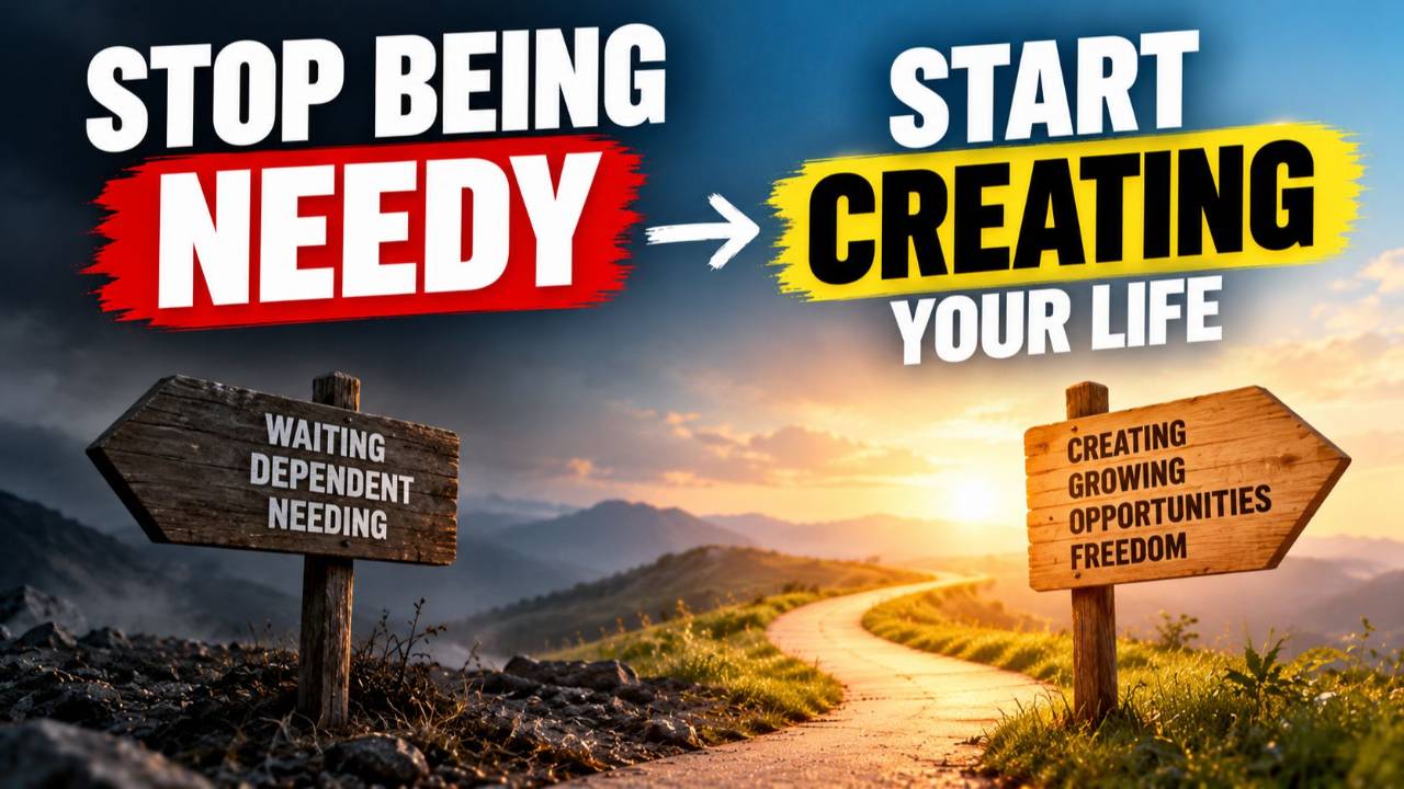 Stop Being Needy. Start Becoming the Creator of Your Life