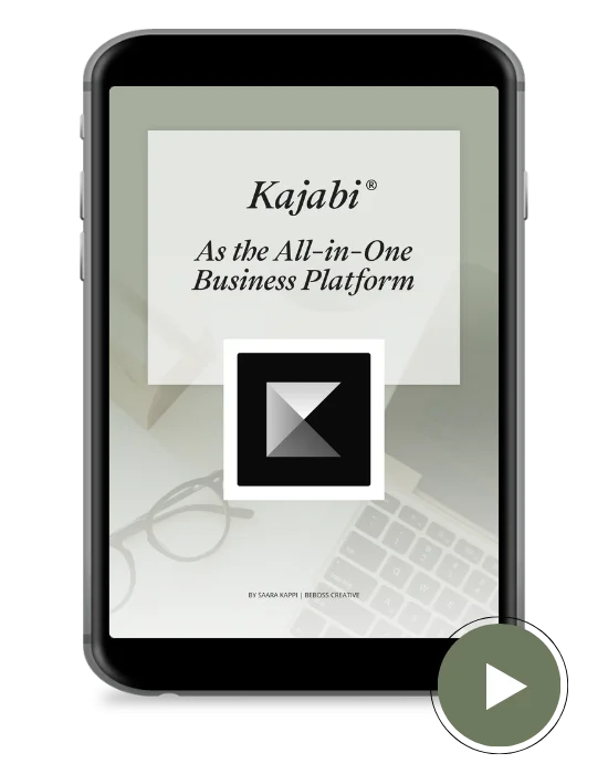 what is Kajabi like as a platform video training
