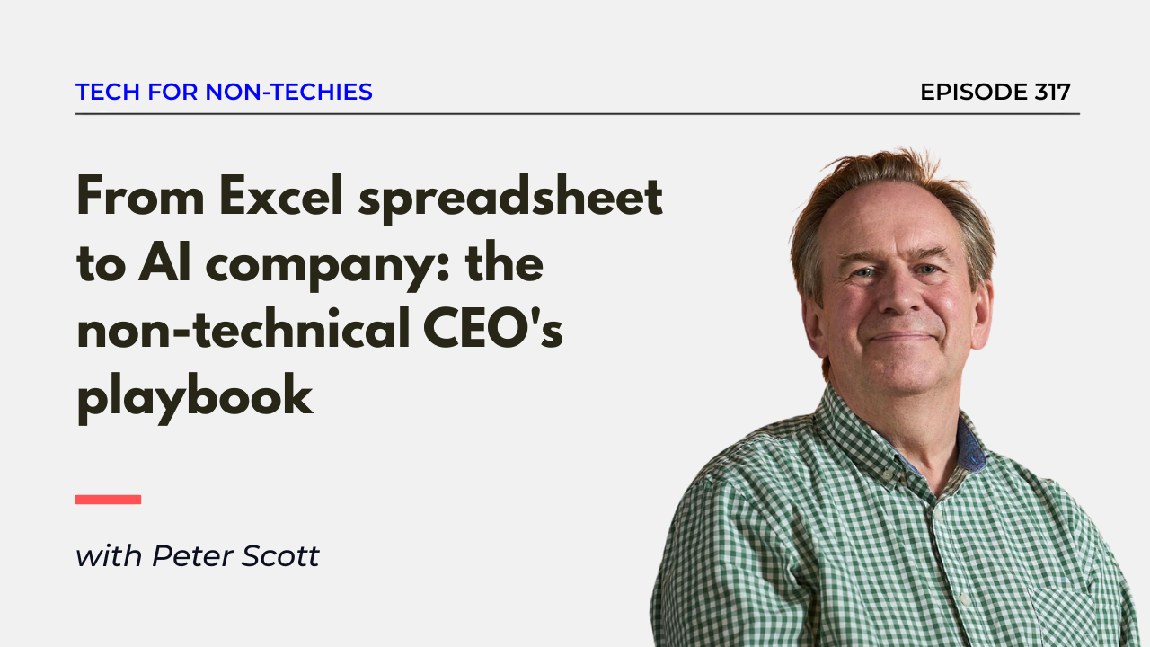 From Excel spreadsheet to AI company: the non-technical CEO's playbook - Petter Scott - Broker Insights