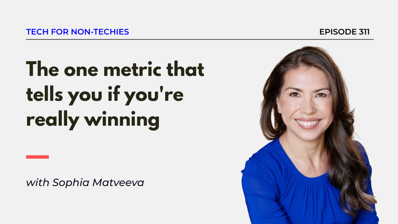The one metric that tells you if you're really winning