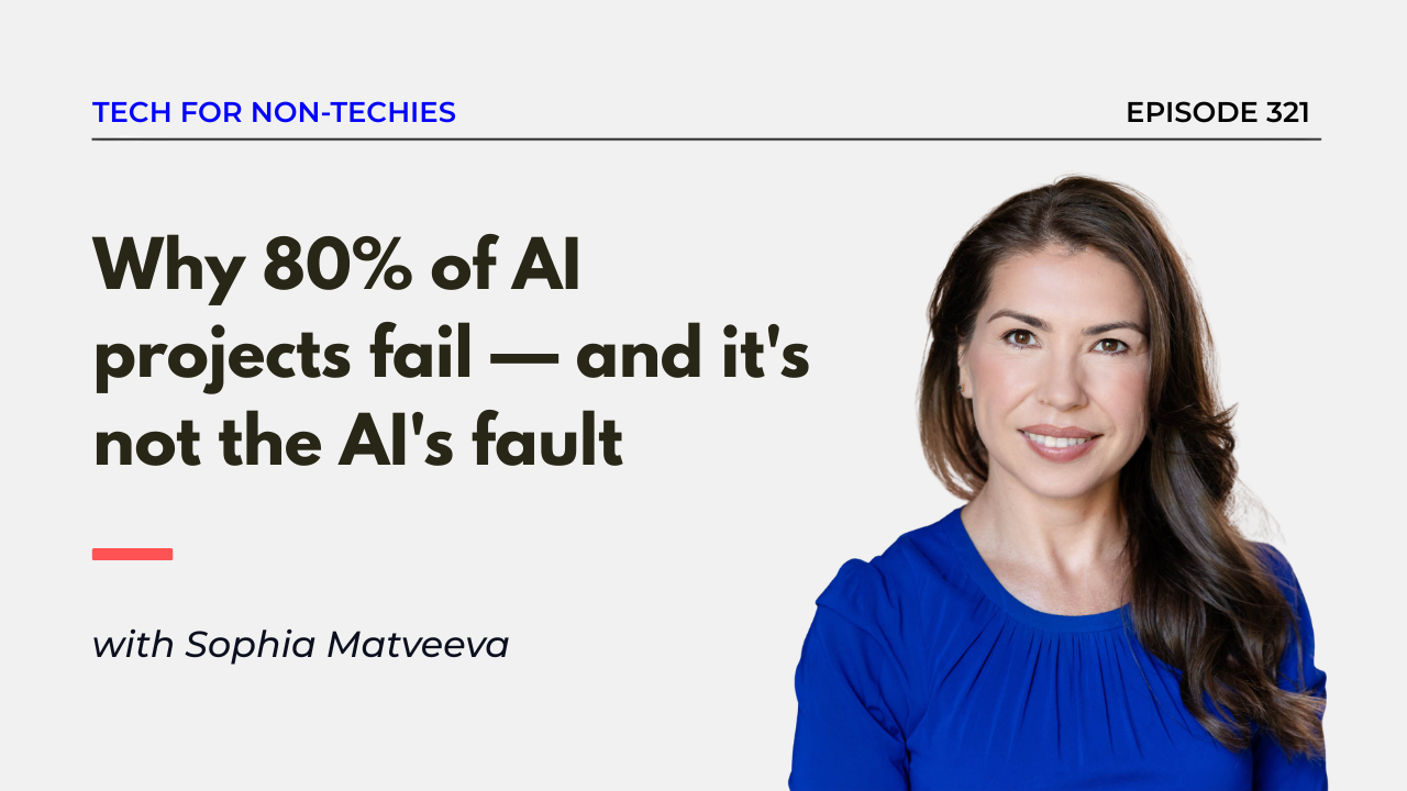 Why 80% of AI projects fail — and it's not the AI's fault