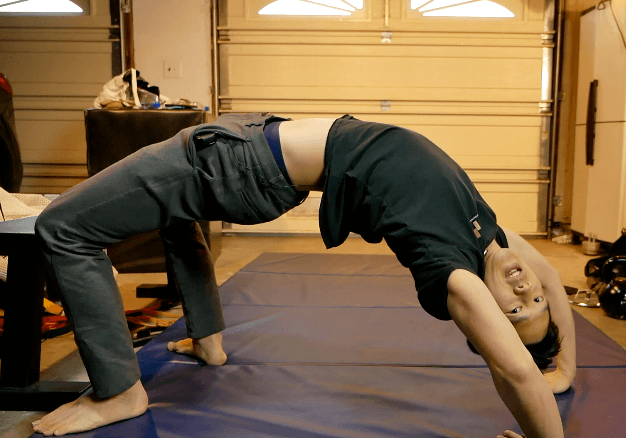 matt hsu with no back pain