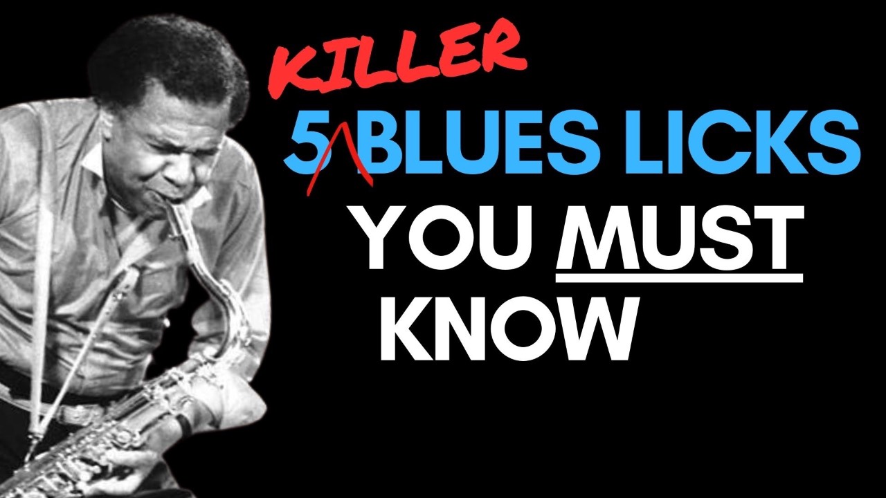 Free PDF 5 Blues Sax Riffs You MUST Know