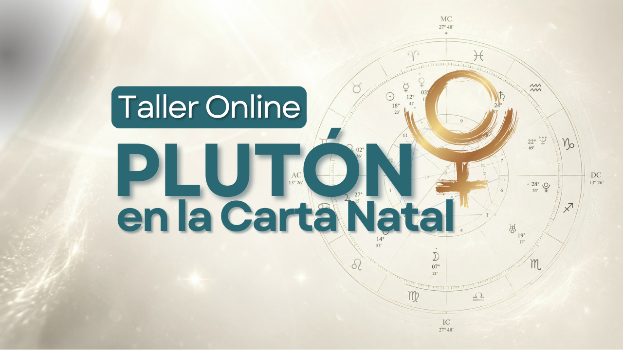 Taller Plutón en la carta natal de Cosmosistémica