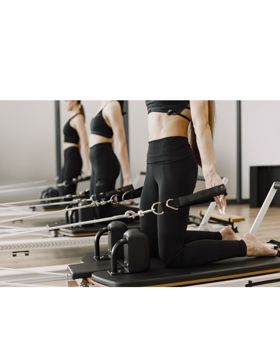 Pilates class in session