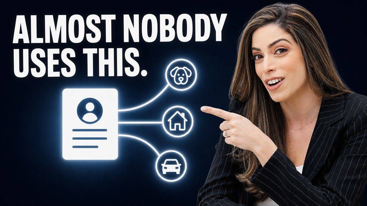 HighLevel CRM with custom objects: pets, properties and vehicles linked to a contact record