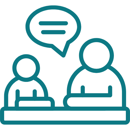 Icon representing Mariposa's social-emotional learning courses for educators and classroom teachers