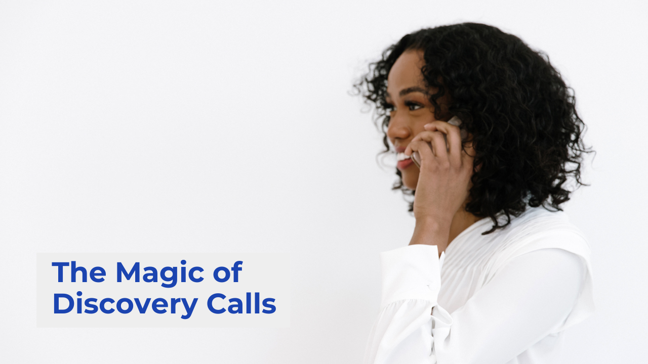 Fundraising woman speaking on phone