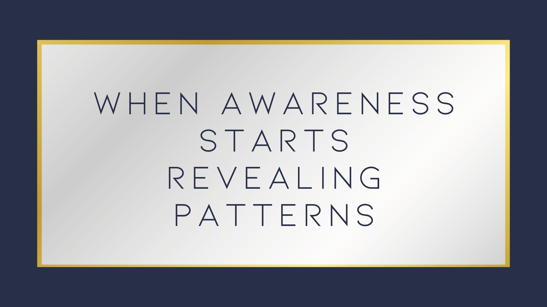 Case Study - Institute of Quantum Frequency - Awareness revealing IQF patterns