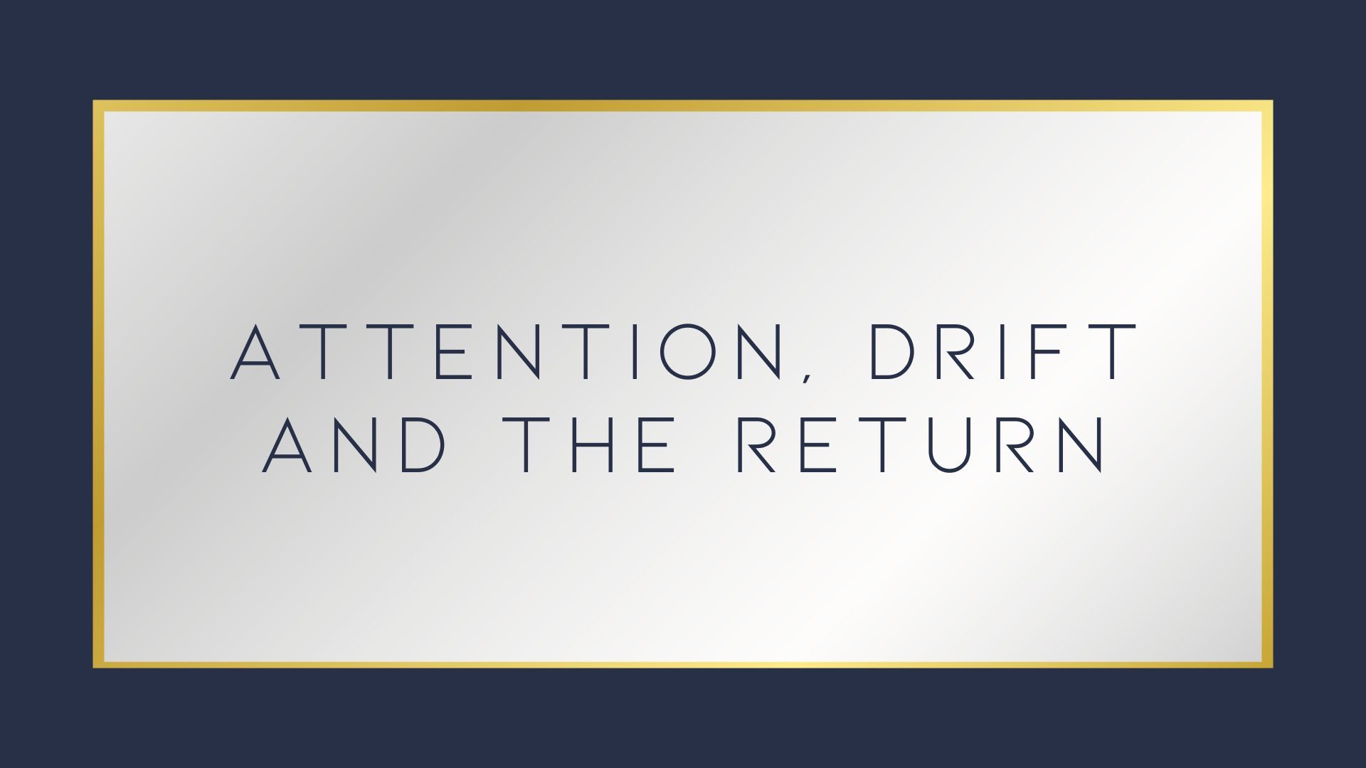 Case Study - Institute of Quantum Frequency - Returning to the Loop case study on attention, drift, and follow-through in the IQF Tracking System.
