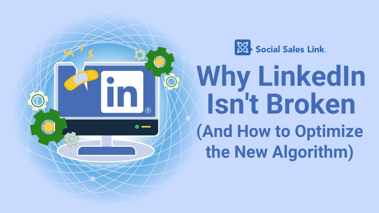 Optimizing Linkedin. Programming Why LinkedIn Isn't Broken (And How to Optimize the New Algorithm)