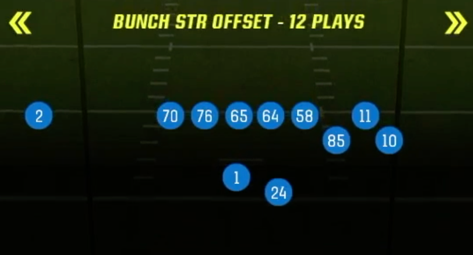 Chicago Bears Madden 24 Playbook