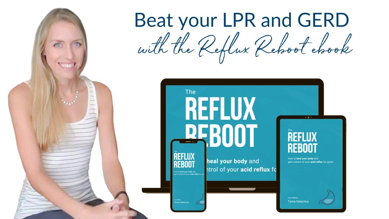 the Reflux Reboot ebook displayed on multiple kinds of screens