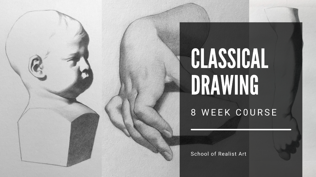 Realistic Charcoal Drawing of a Skull