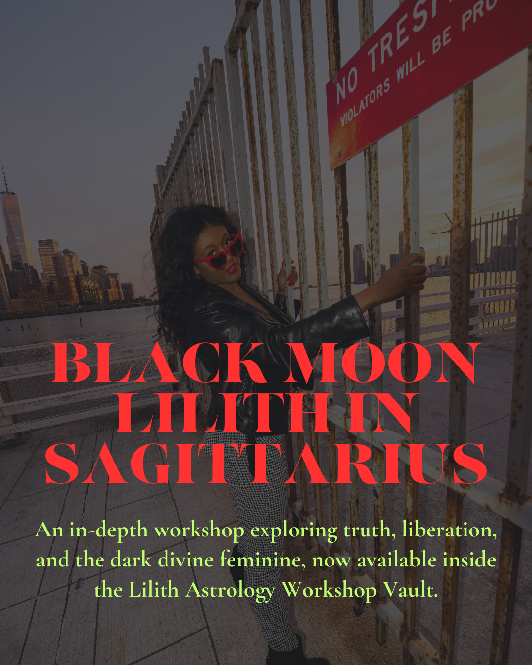 Black Moon Lilith in Sagittarius workshop on LilithAstrology.com