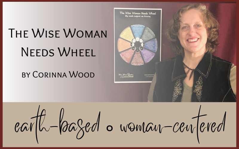 Corinna Wood with the Wise Woman needs wheel