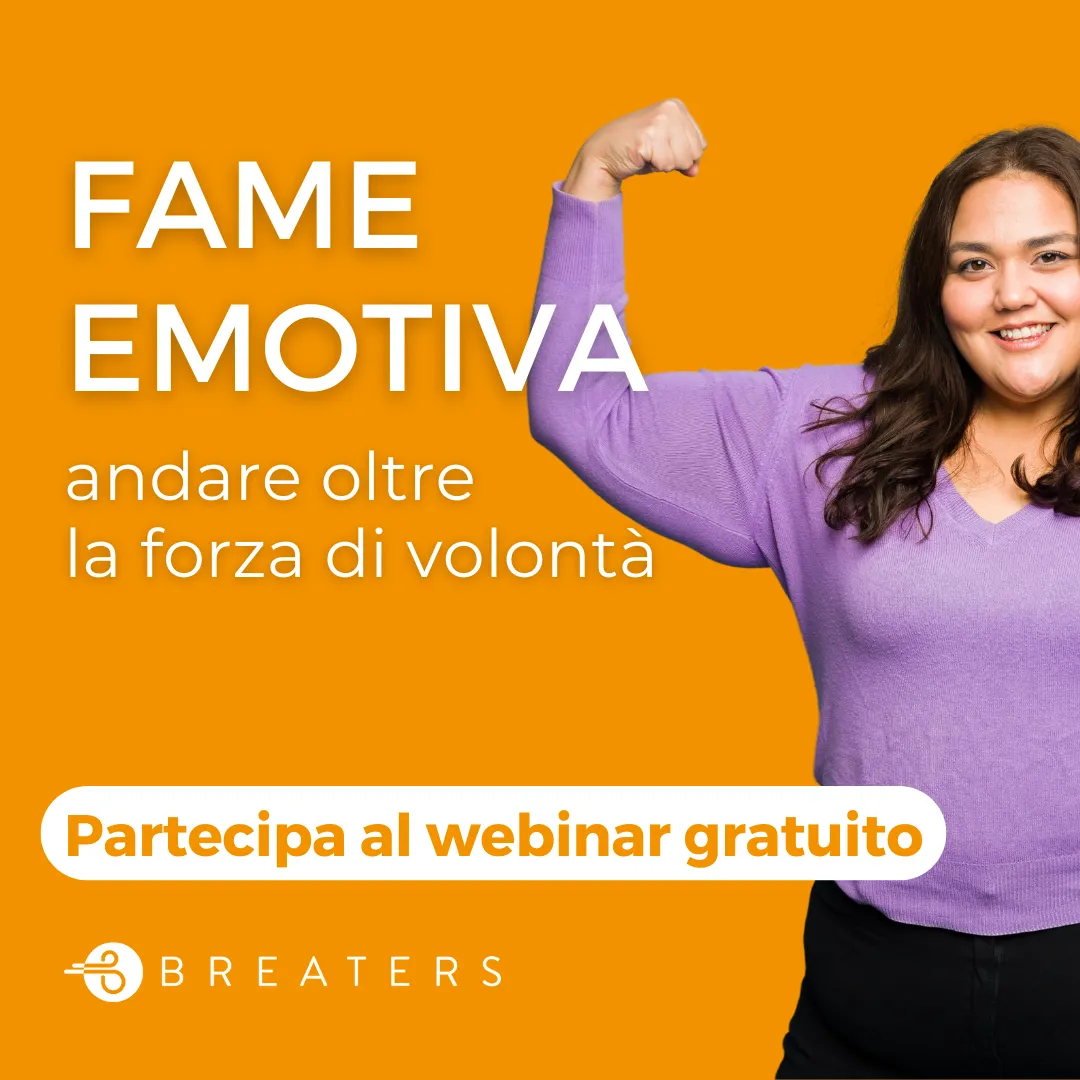 Fame emotiva: partecipa al webinar gratuito