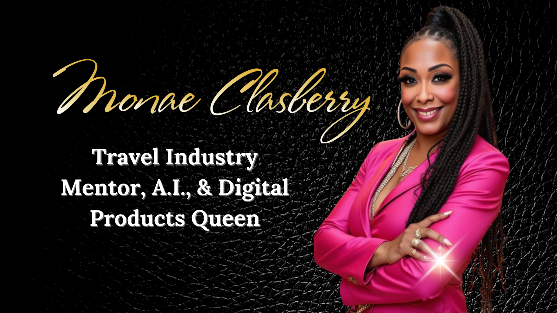 Travel industry mentor Monae Clasberry providing coaching and guidance to VIP travel agents
