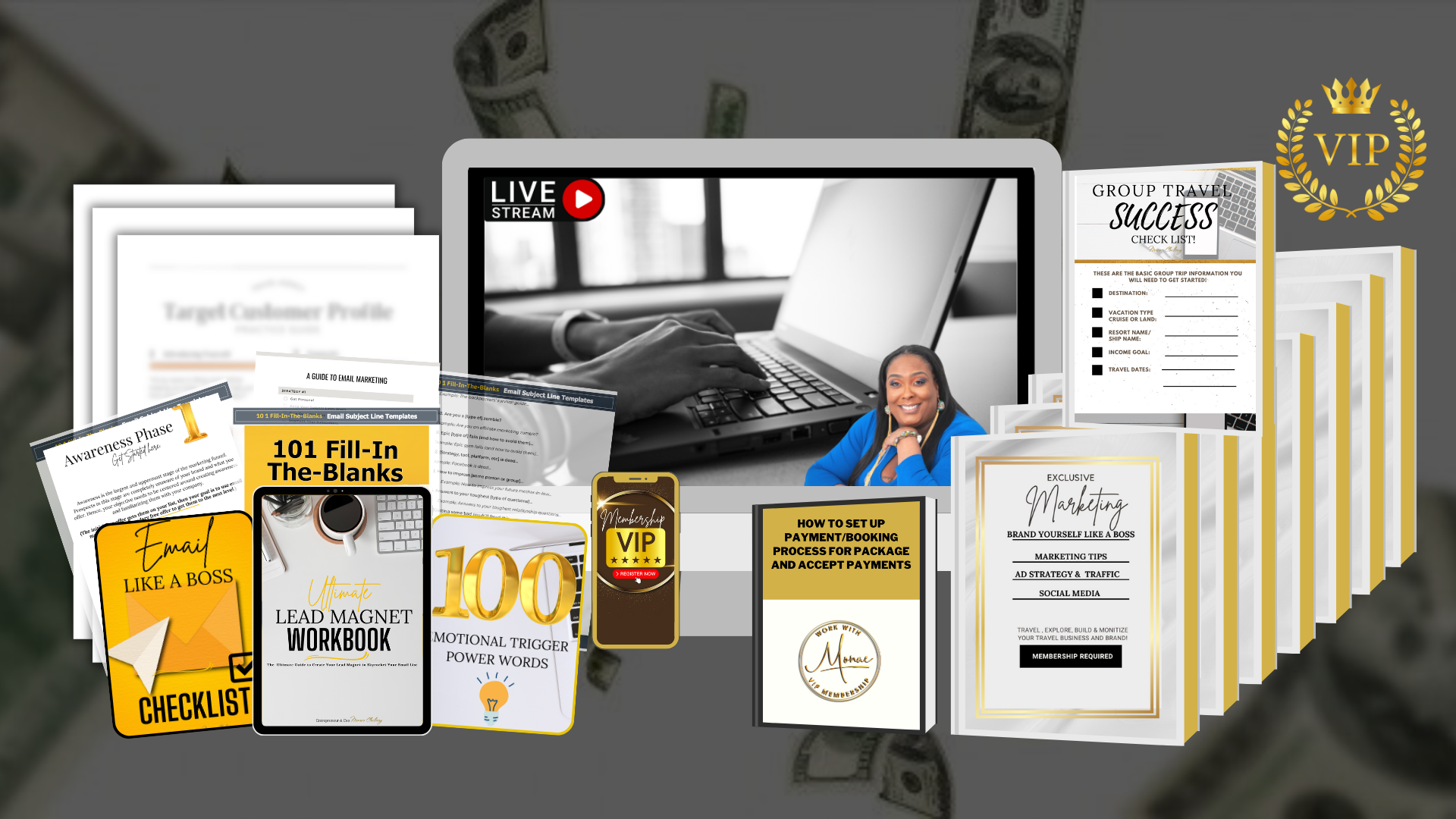 Done-for-you business tools, templates, and resources for travel agents to scale faster