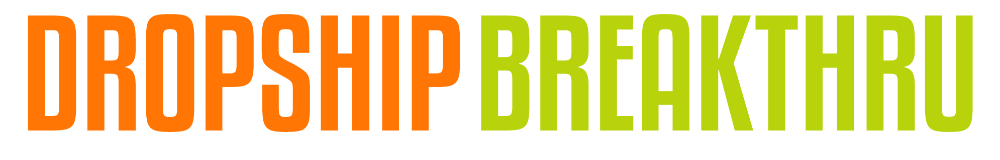 Dropship Breakthru Logo High Ticket Dropshipping