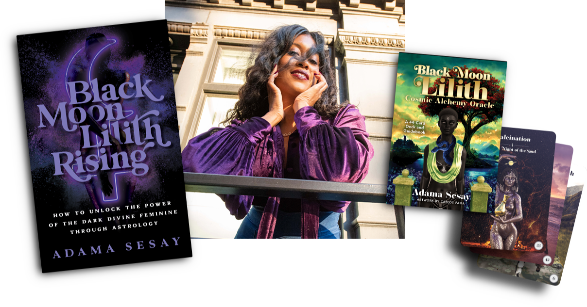 Black Moon Lilith Rising by Adama Sesay