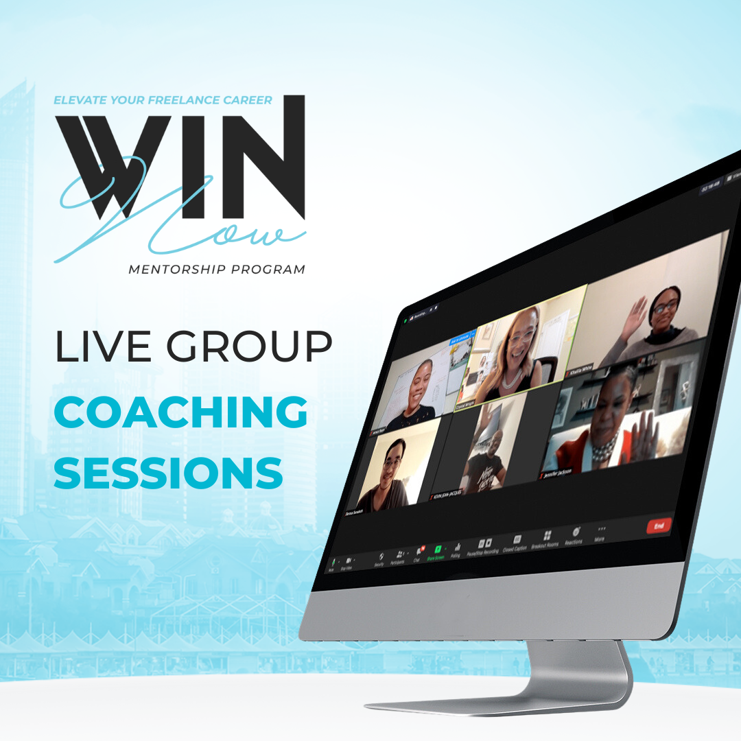 Win Now Mentorship Live Weekly Group Coaching Sessions