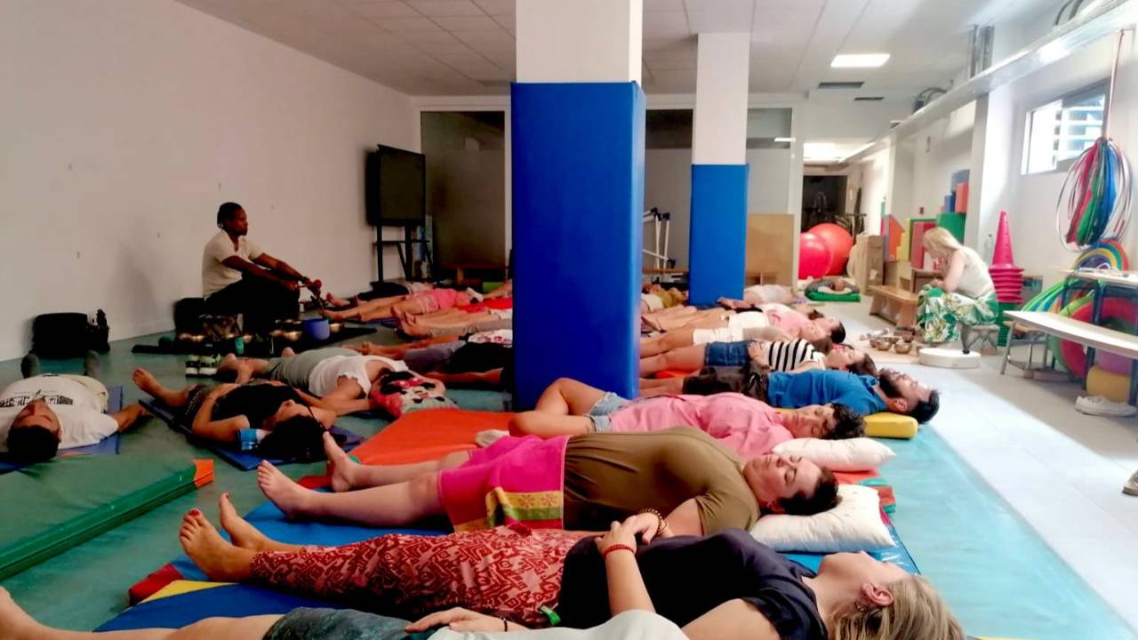 Sound healing in Alicante. Spain