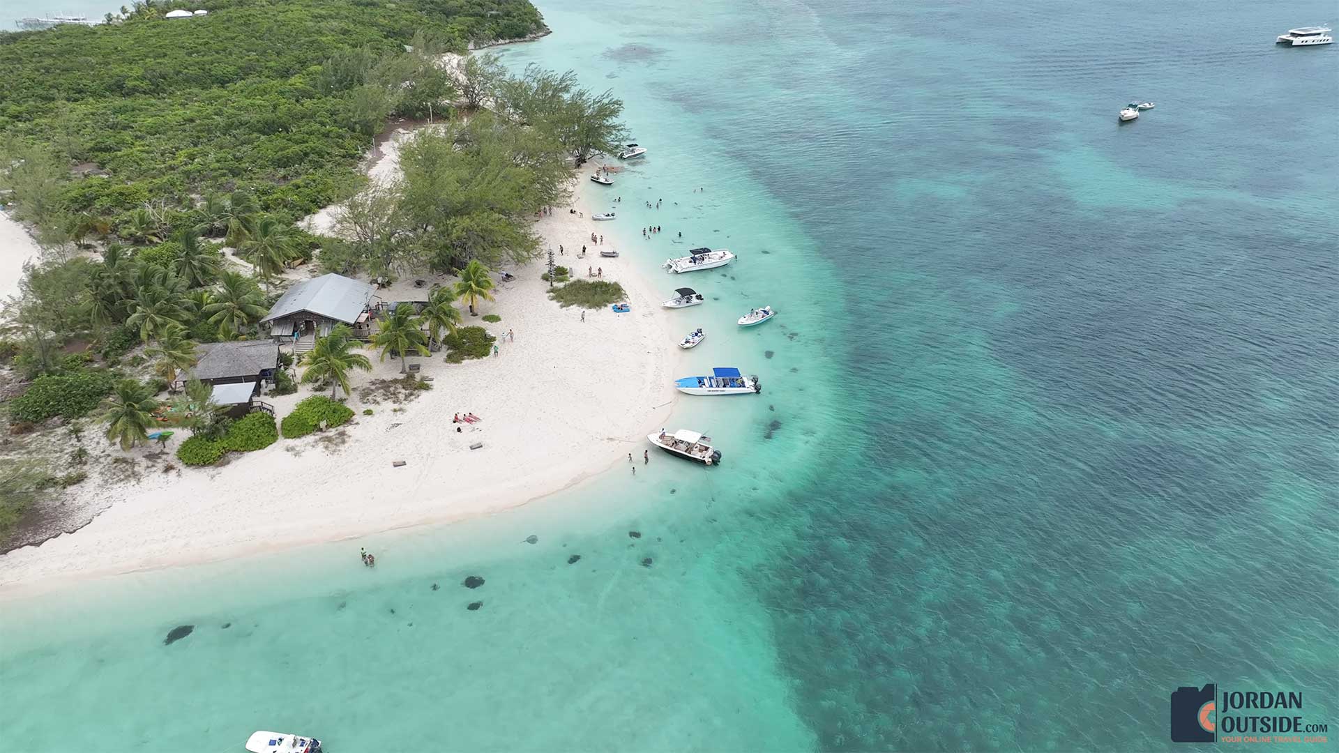 Chat N Chill Beach Bar & Grill, North Stocking Island, Exumas, Bahamas