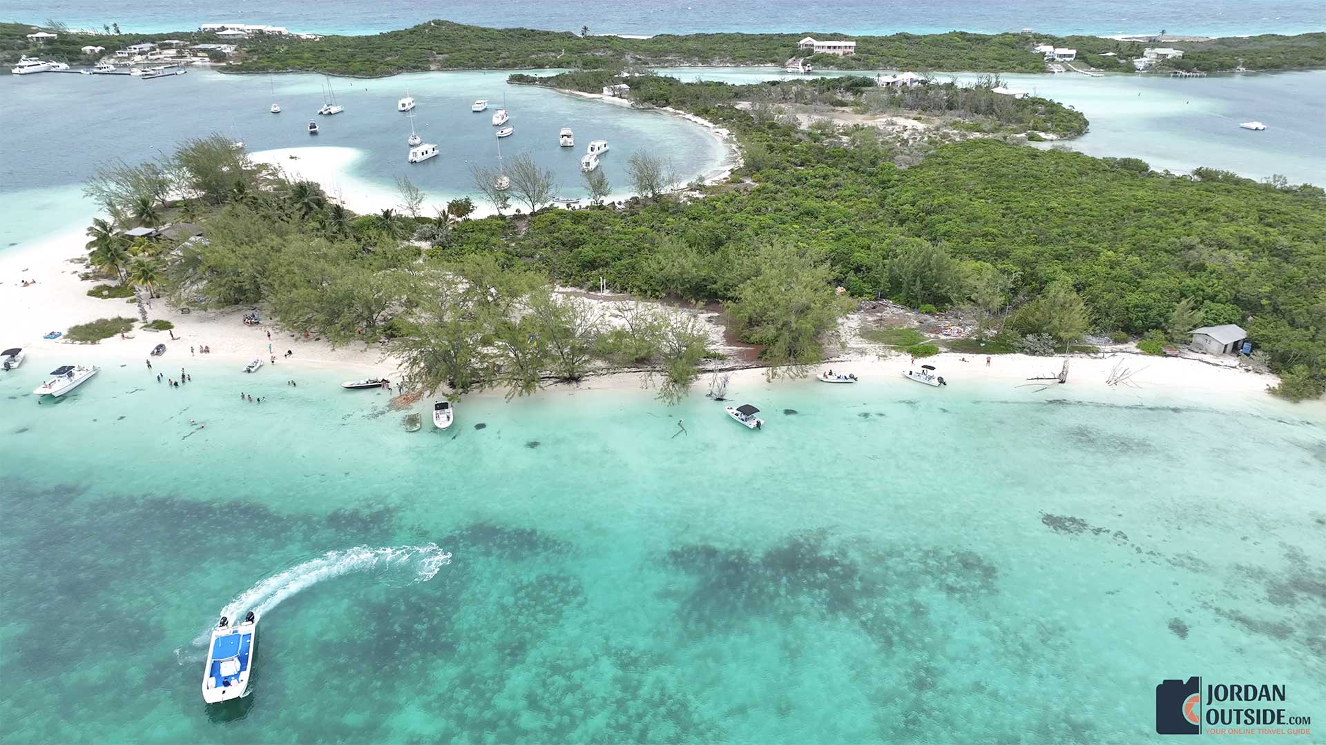 Chat N Chill Beach Bar & Grill, North Stocking Island, Exumas, Bahamas