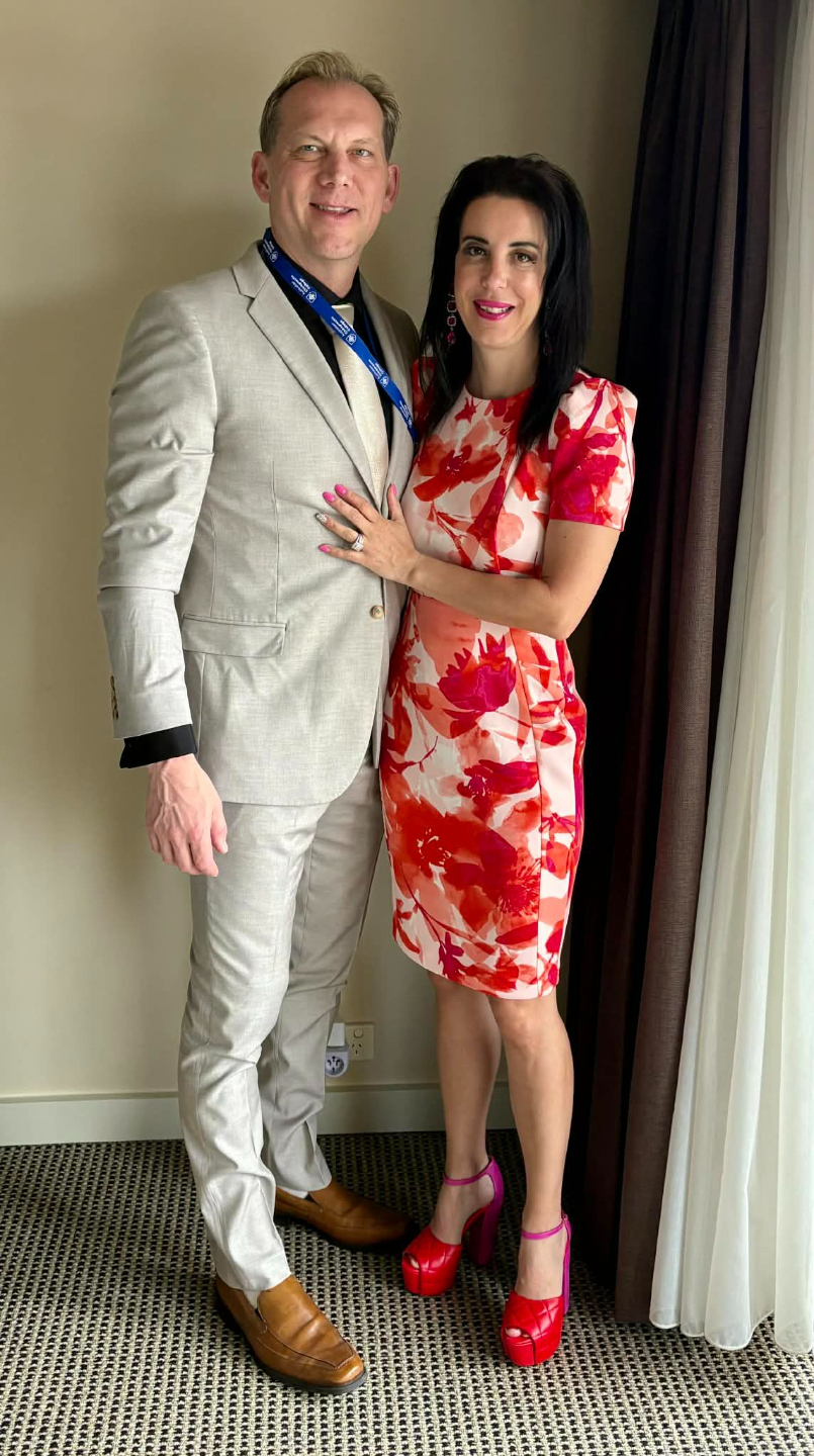 Dr. Don and Brandi standing together