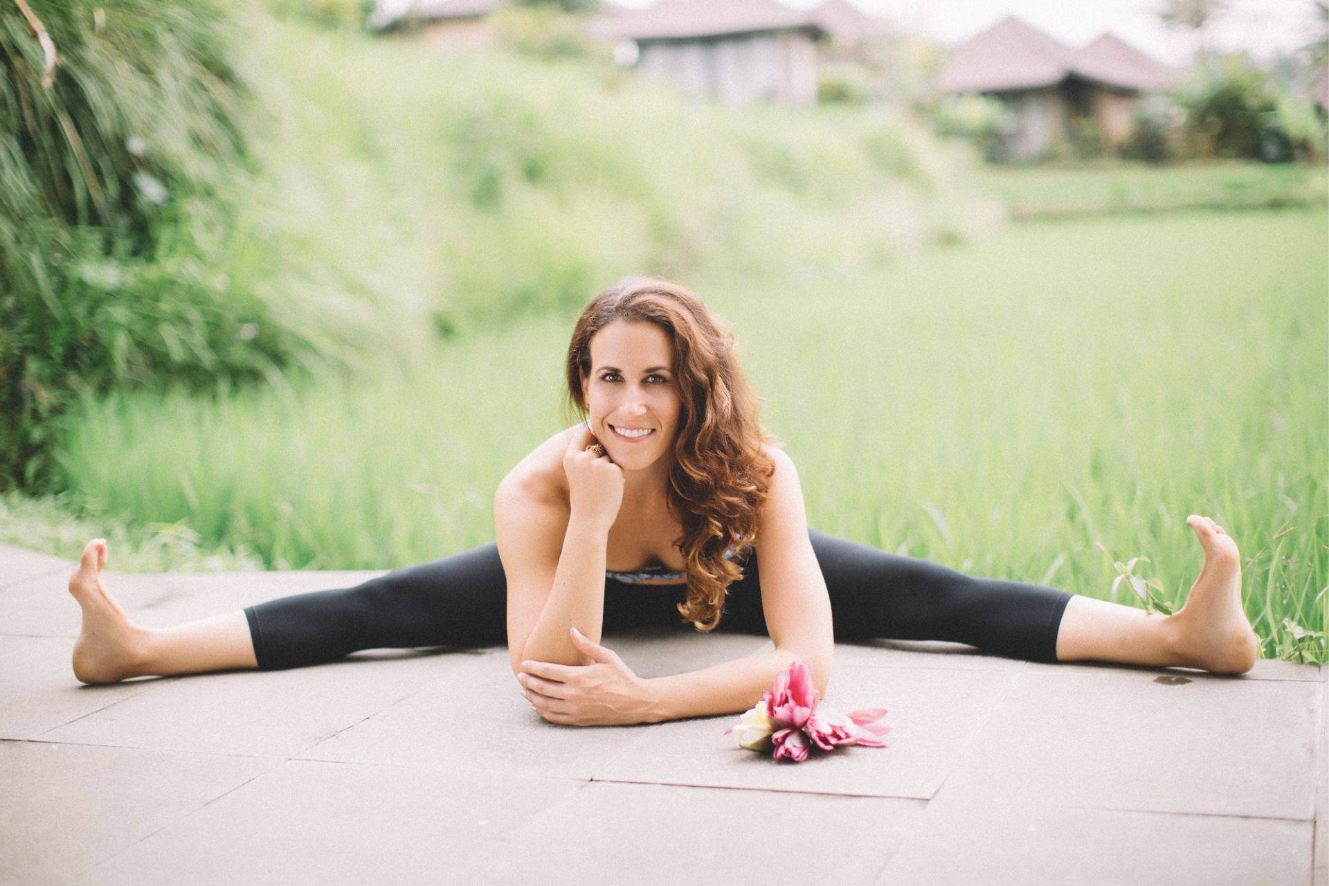 tree pose yoga - San Diego, California