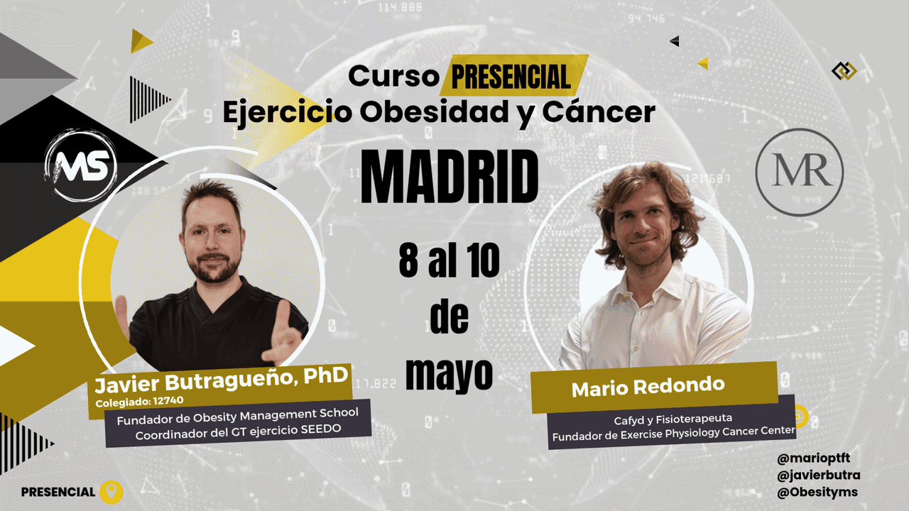 Ejercicio, cáncer y obesidad presencial