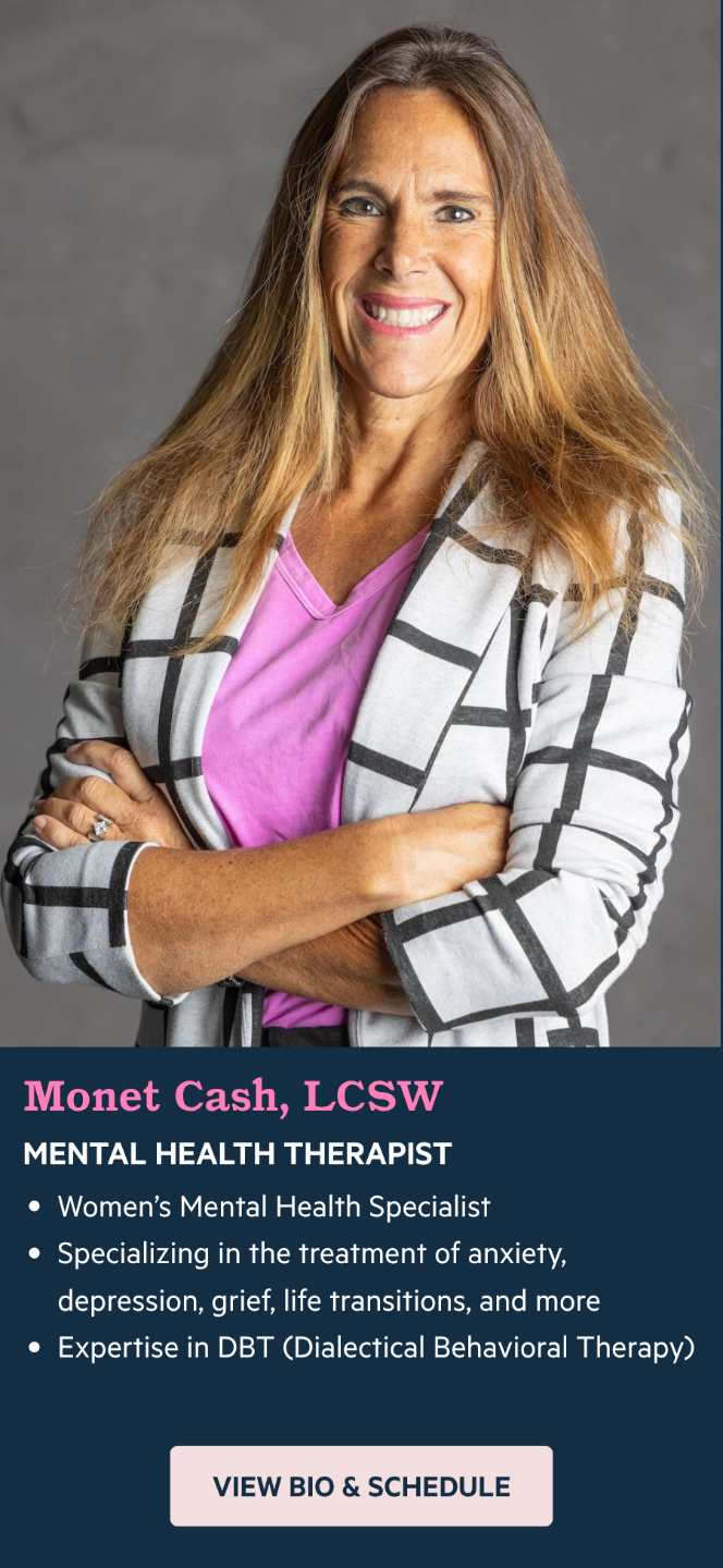 Monet Cash, mental health therapist 